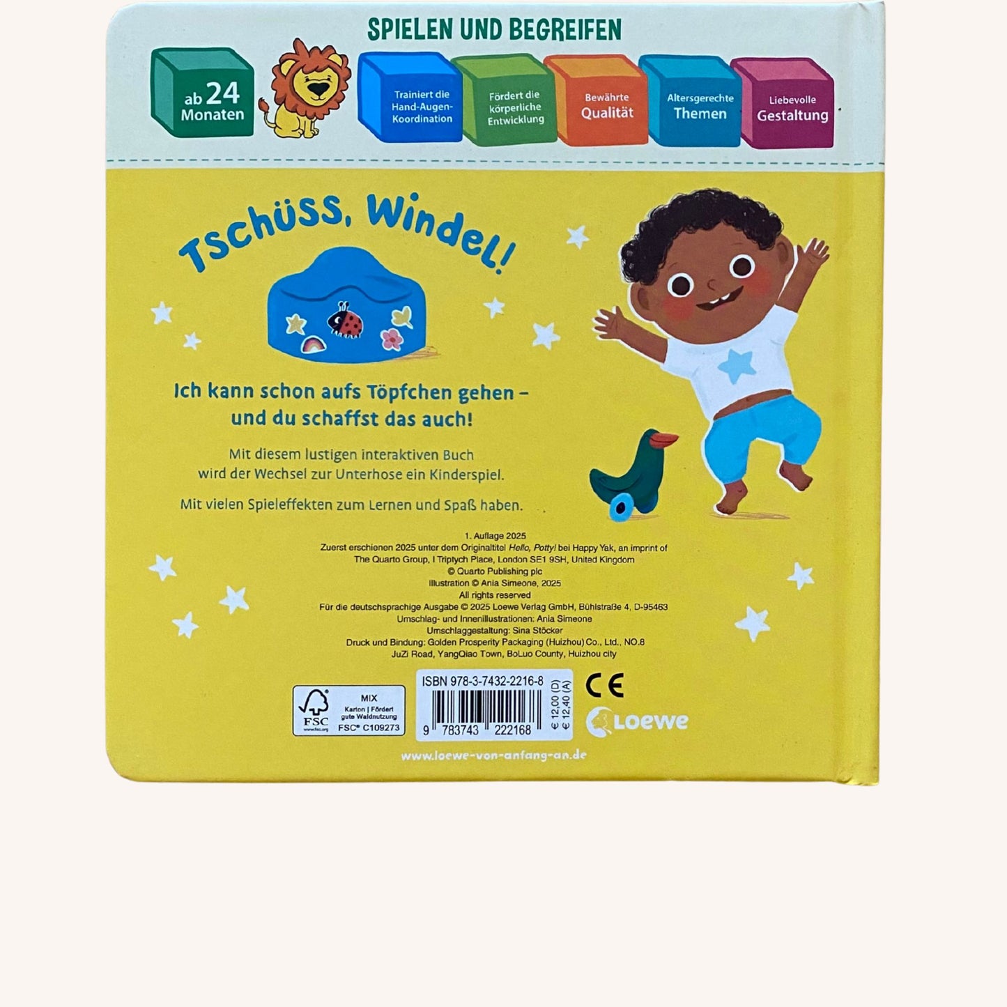 Windel weg, hallo Töpfchen!