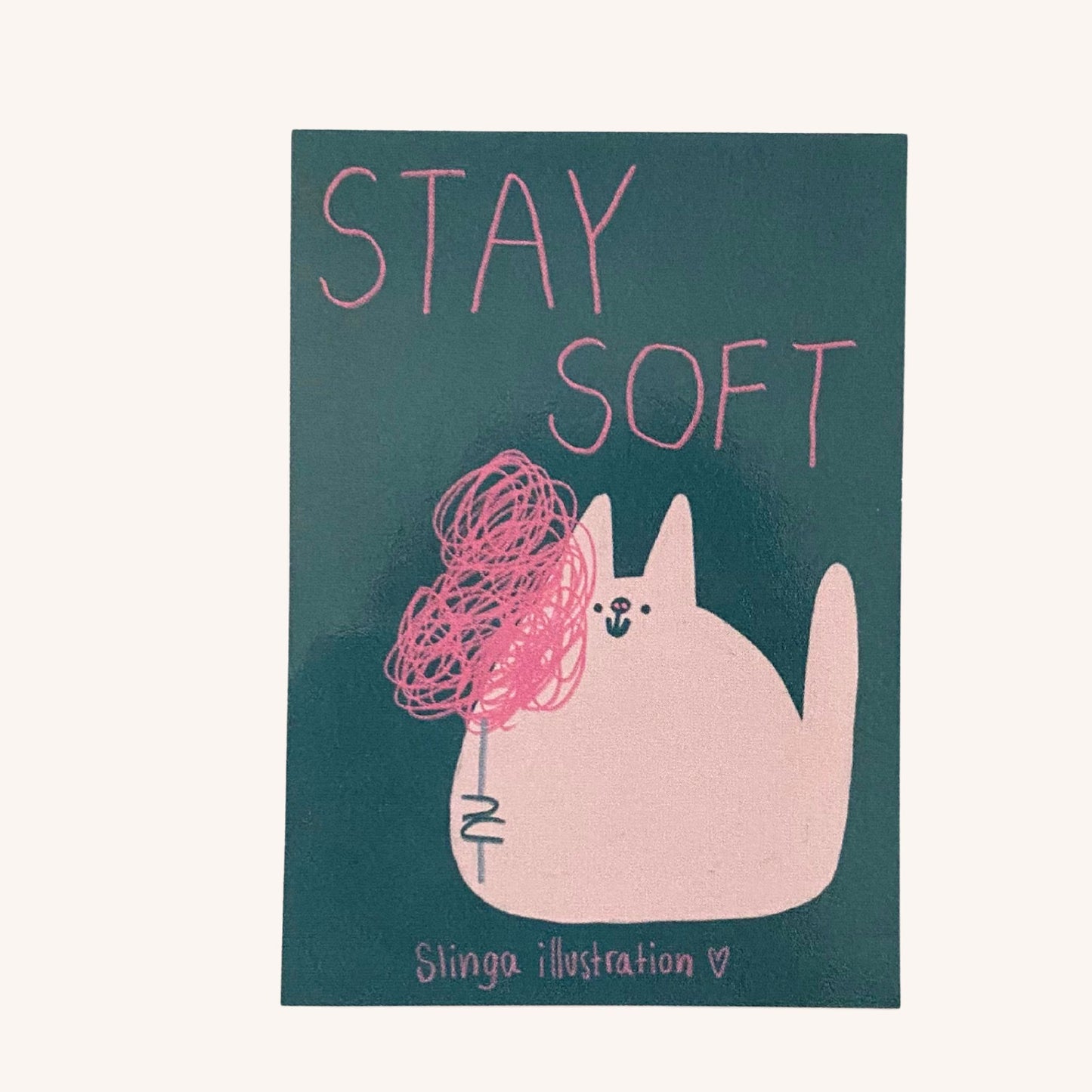 Stay Soft - Sticker