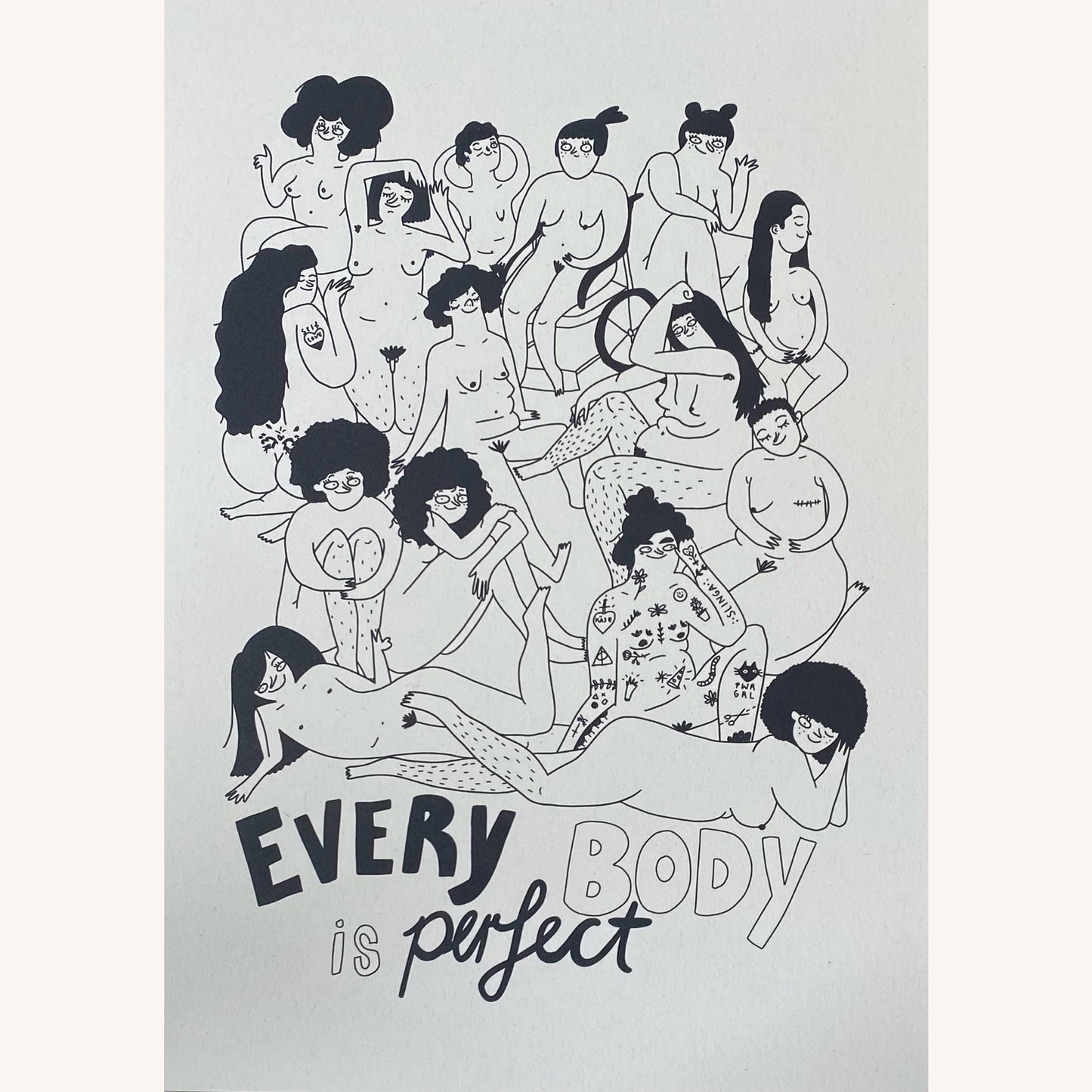 Every Body is Perfect Print