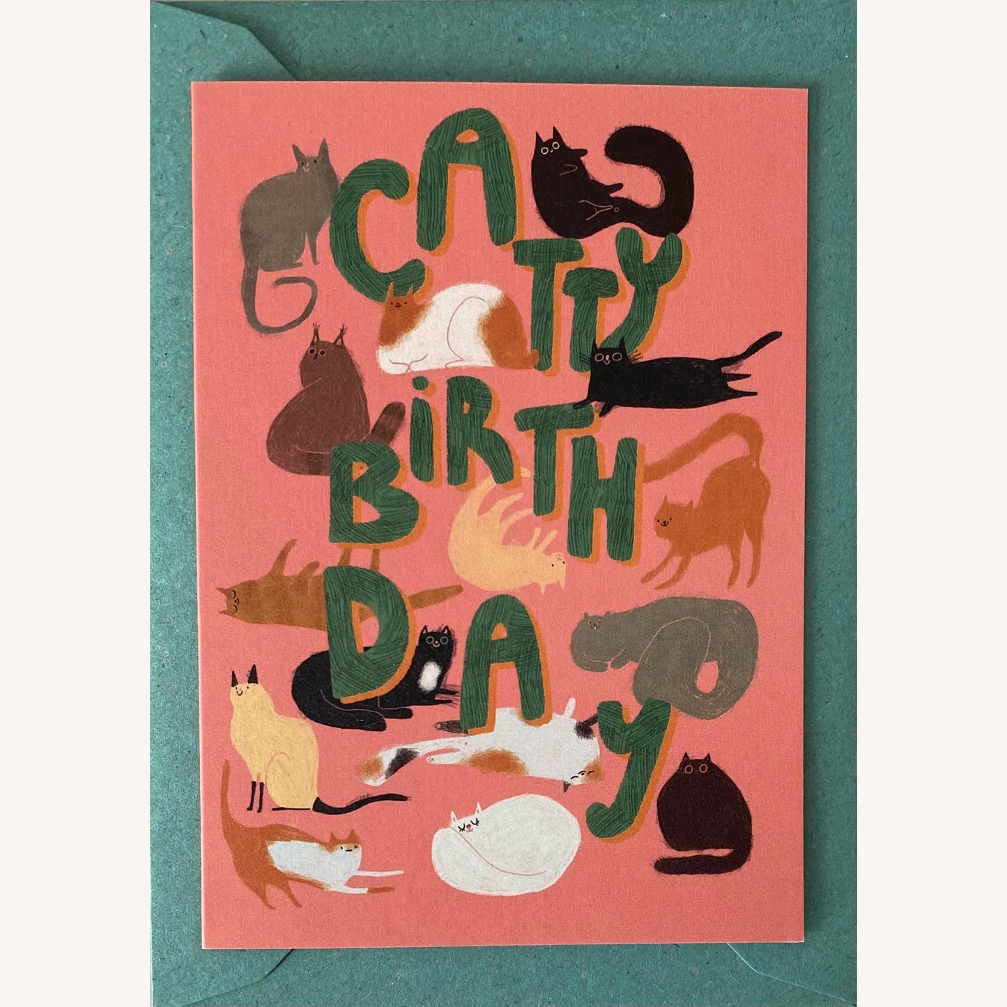 Klappkarte Catty Birthday