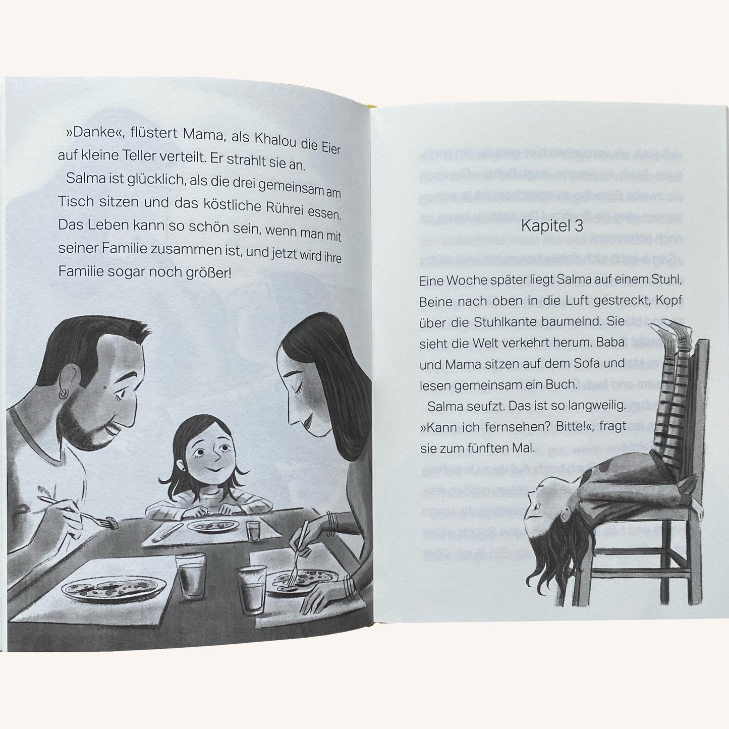 Salma schreibt ein Buch