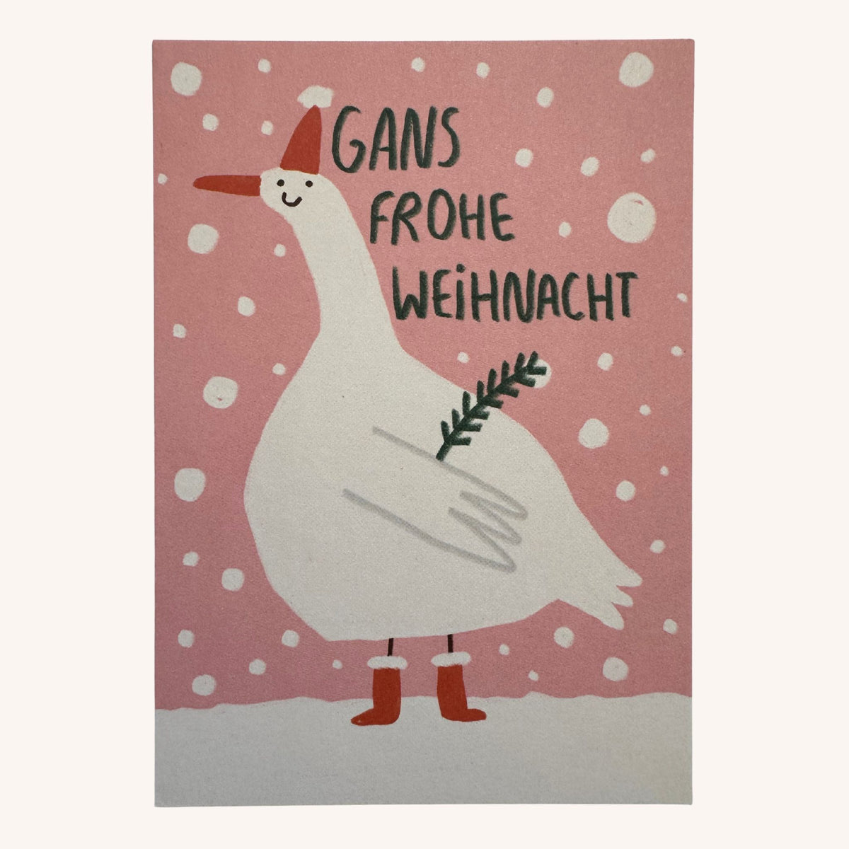 Gans Frohe Weihnacht