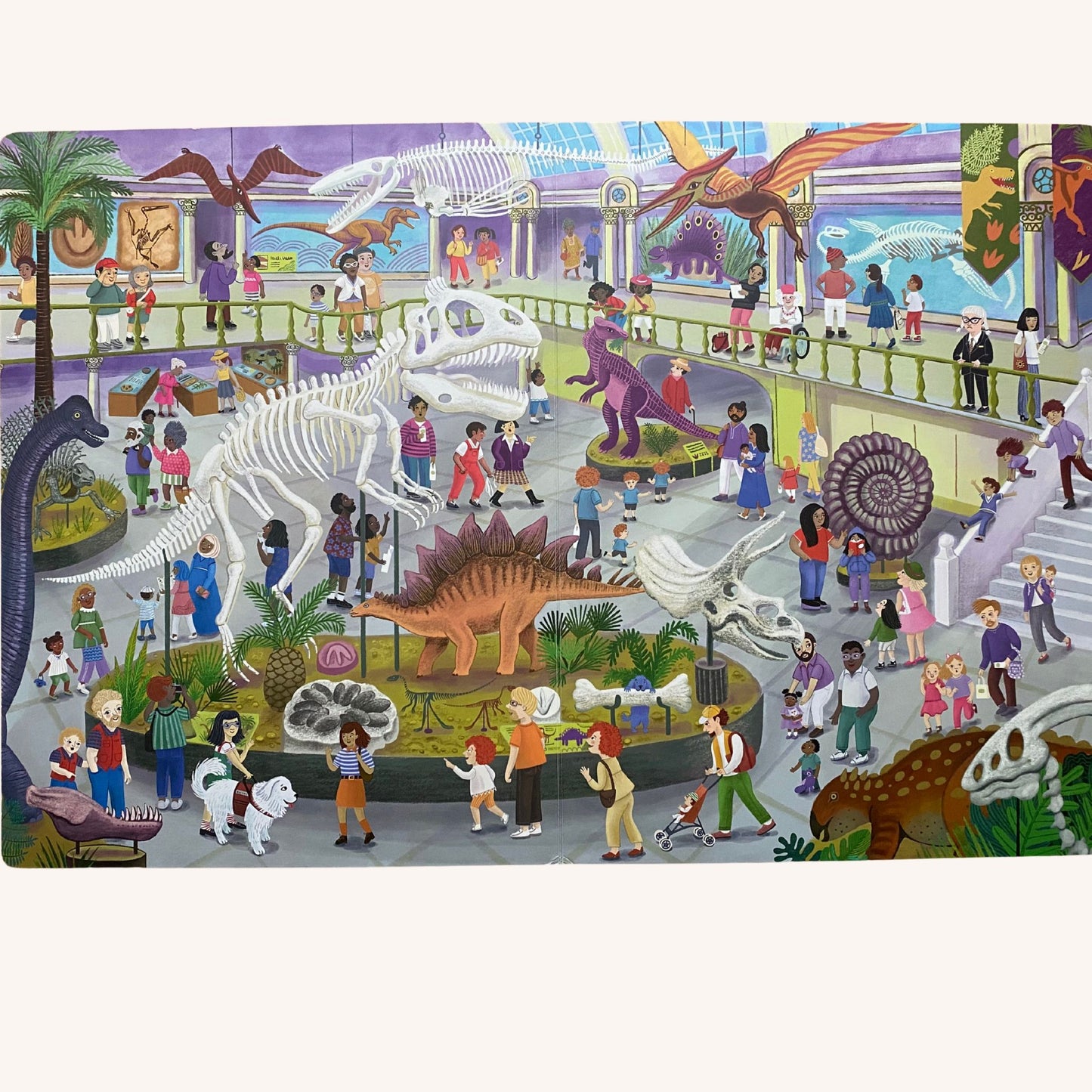 Ein Tag im Museum. Das Wimmelbuch