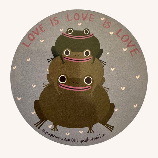 Love Is Love Is Love - Sticker