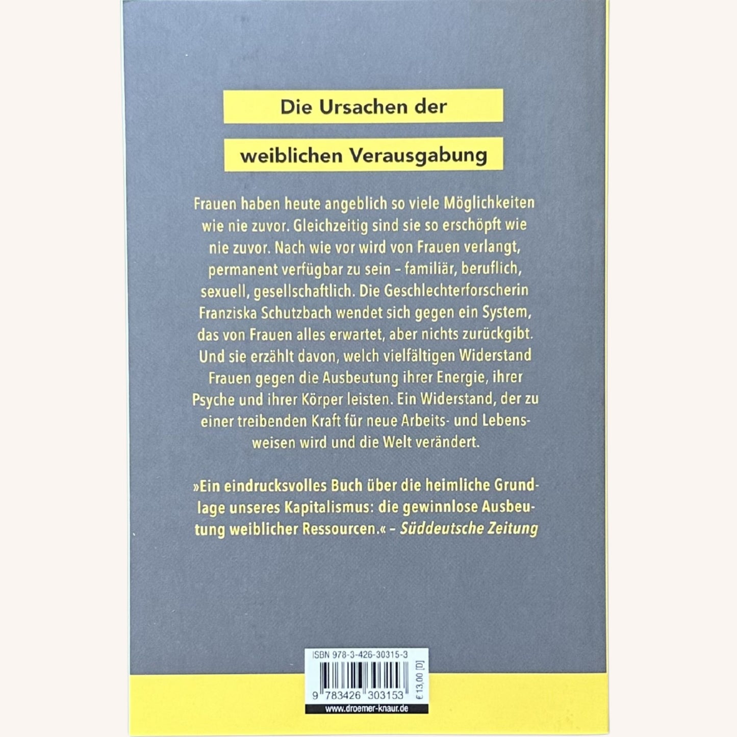 Die Erschöpfung der Frauen