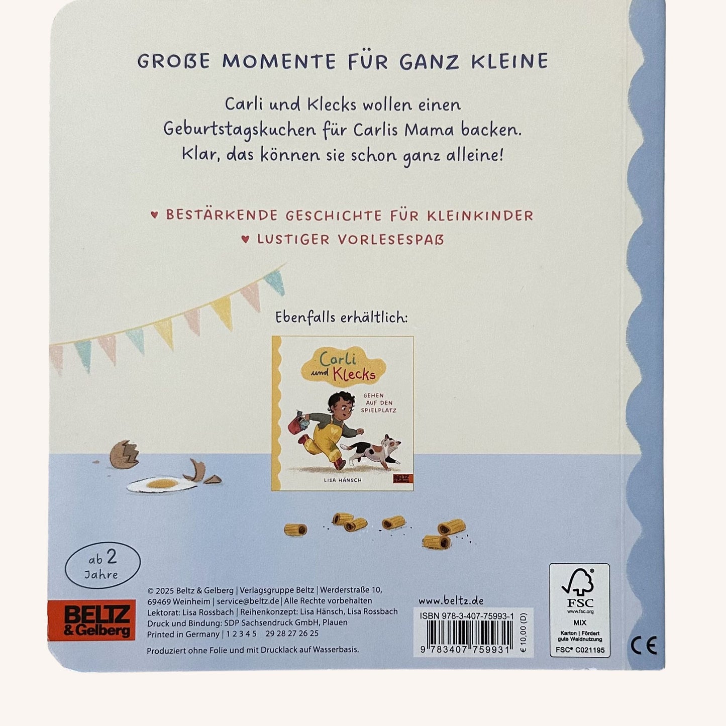 Carli und Klecks backen einen Kuchen