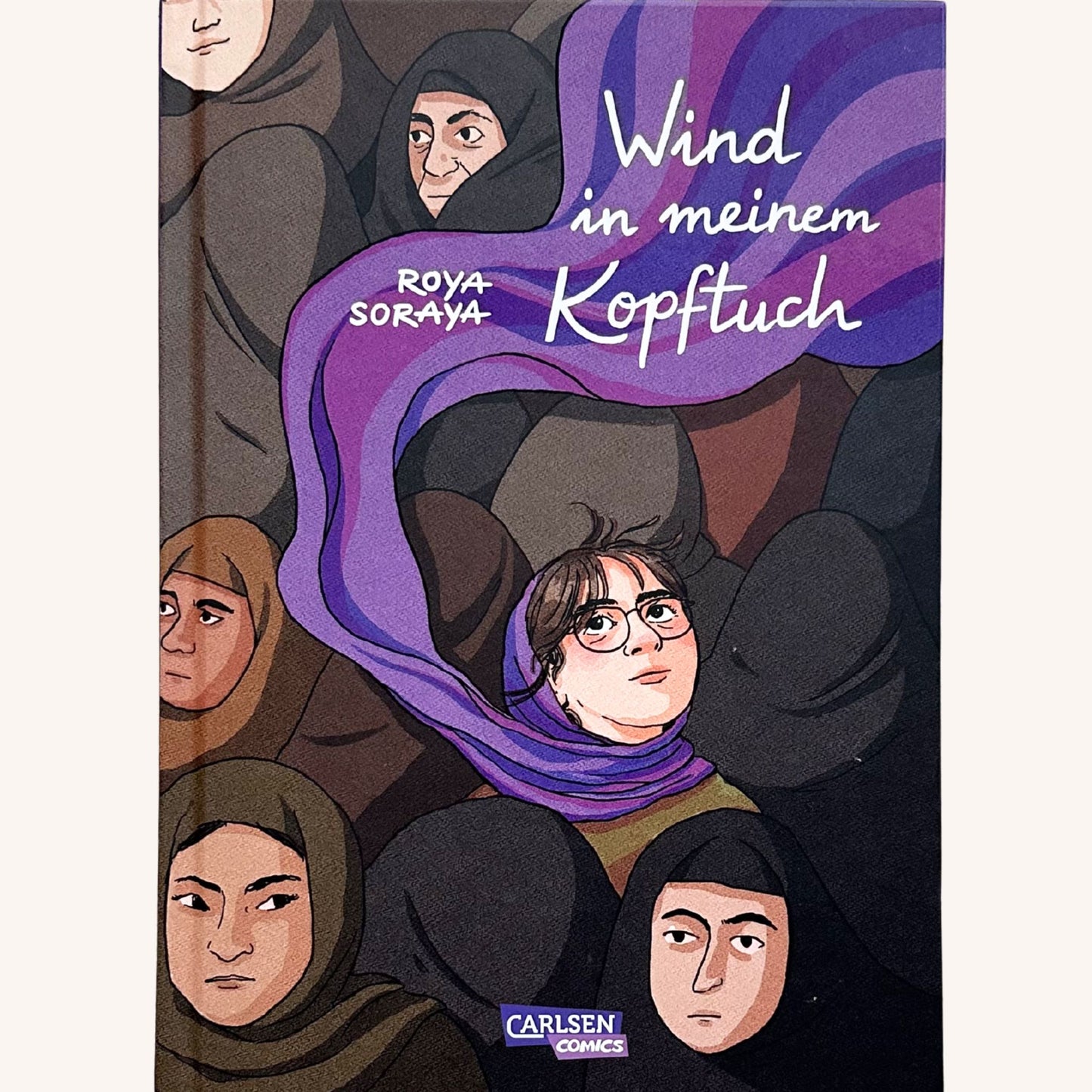 Wind in meinem Kopftuch