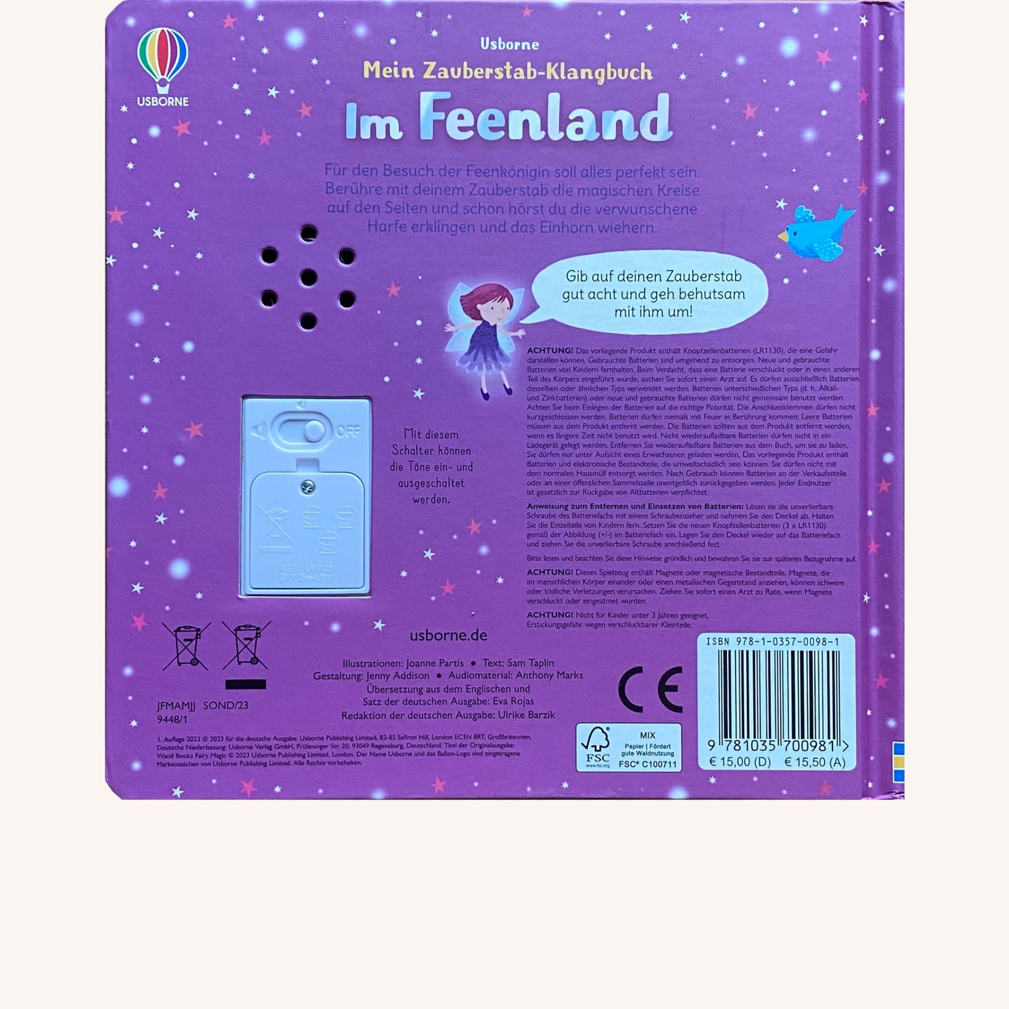 Mein Zauberstab-Klangbuch: Im Feenland