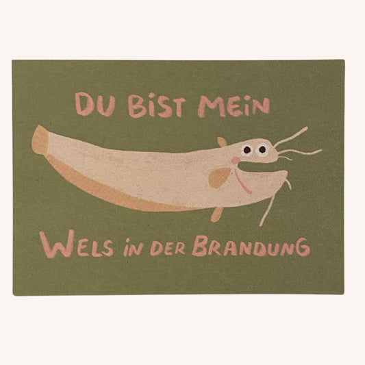 Wels In Der Brandung